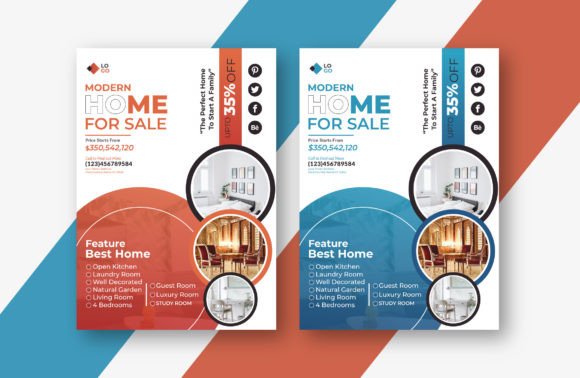 Download Real Estate Flyer Fully Editable Design - Editable Collection