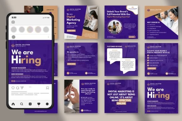 Download Digital Marketing Branding Social Media - Media Collection