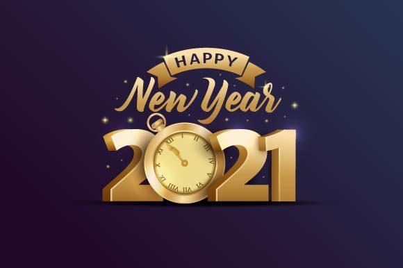 Download Happy New Year 2021 Golden Shine - Premium Bundle