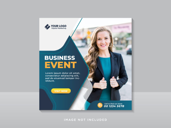 Download Digital Business Event Social Media Post - Media Collection