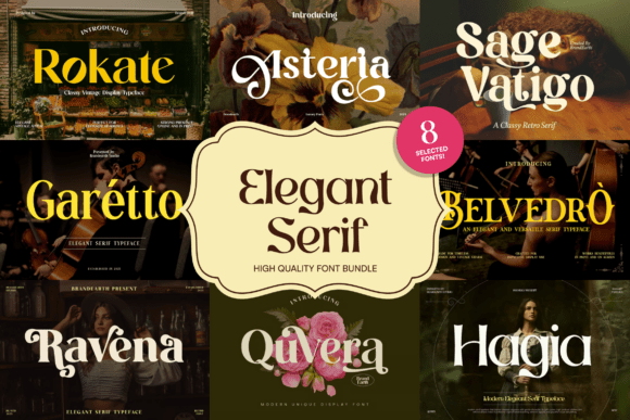 Download Elegant Serif Bundle - Elegant Collection