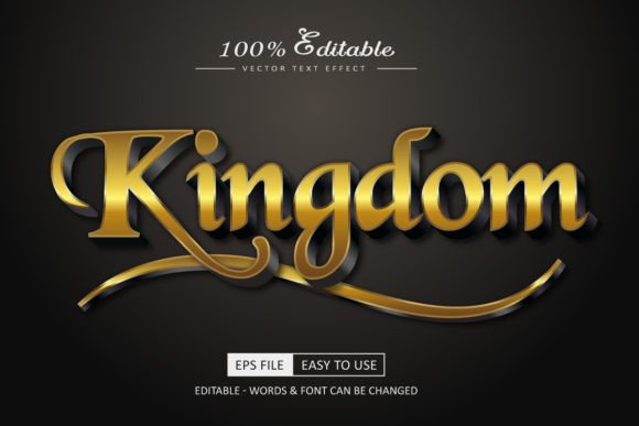 Download Kingdom Text Effect Editable Style - Editable Collection