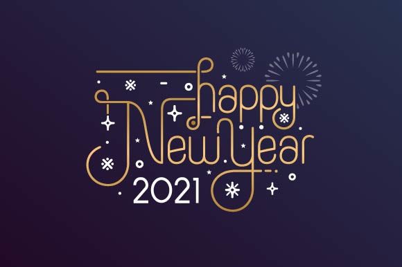 Download Happy New Year 2021 Lettering - Premium Bundle