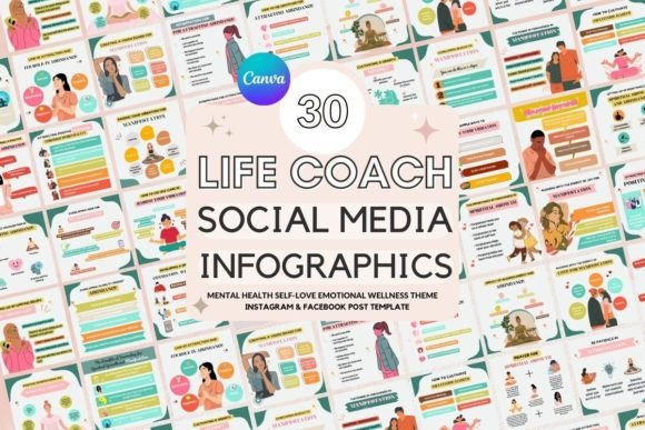 Download Life Coach Social Media Post Templates - Media Collection