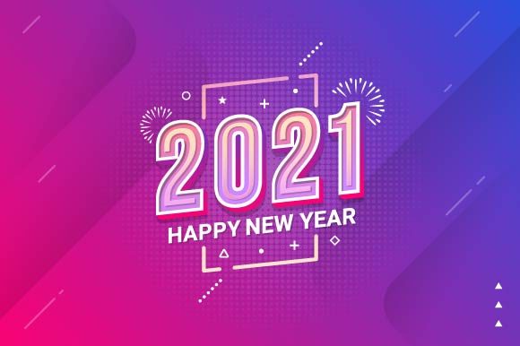 Download Banner Happy New Year 2021 - Premium Bundle
