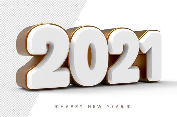 Download Happy New Year 2021 3d Text Isolated - New year Collection