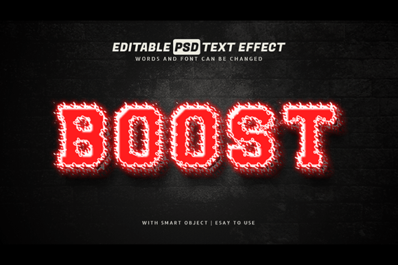 Download Red Light Neon Text Effect Editable - Editable Collection