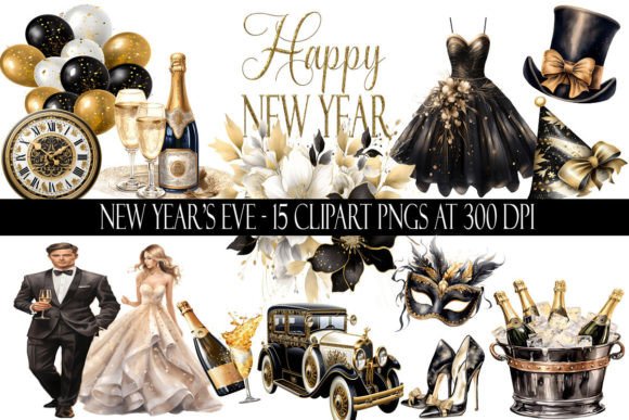 Download New Year's Eve Clipart - New year Collection