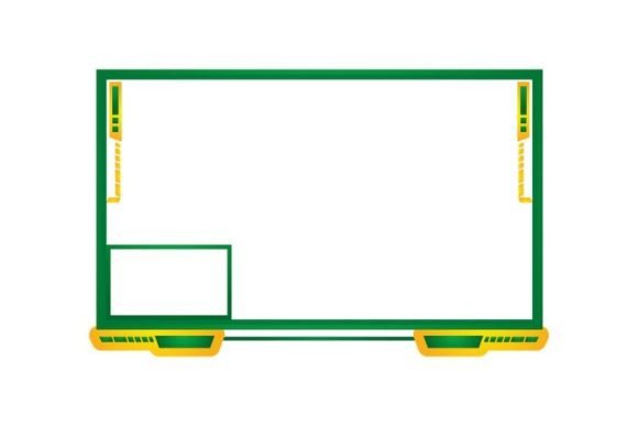 Download Modern Green Stream Overlay Template - Stream overlay Collection