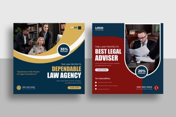 Download Law Firm Social Media Post Template - Media Collection